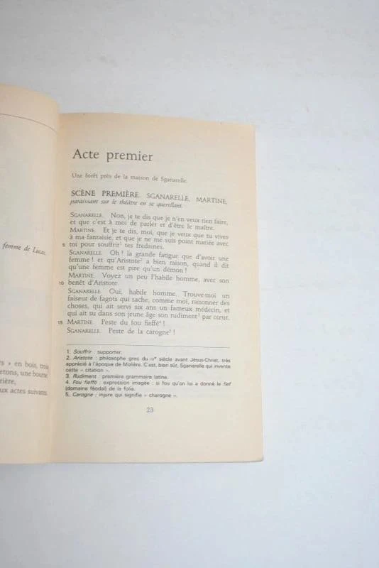 El Médico a pesar de sí de Molière, Clásicos Larousse – photo 4